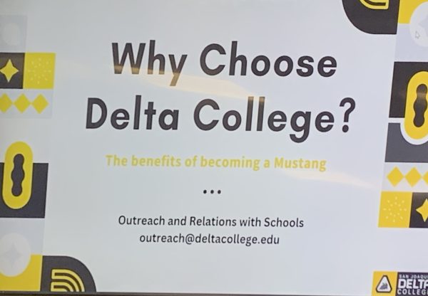 Delta College Delivers Message to Become a Mustang